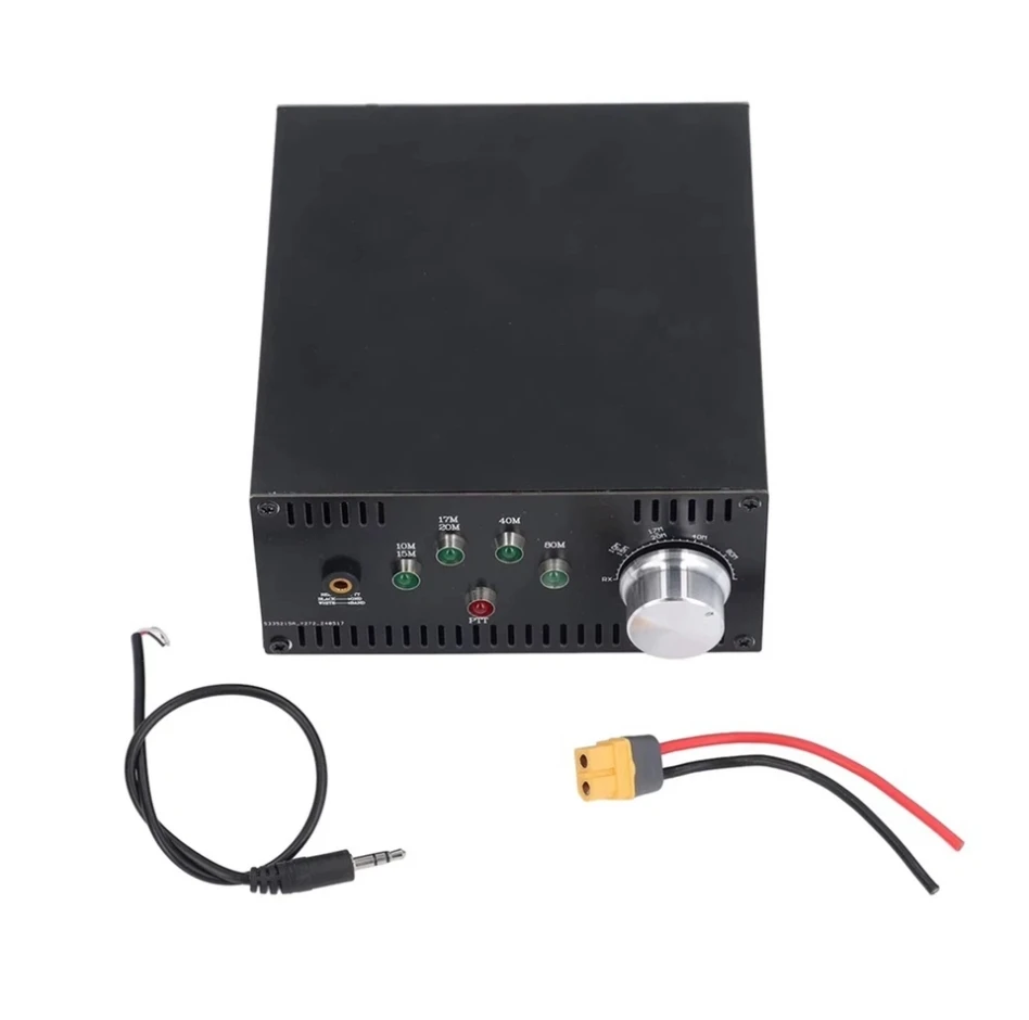 Portable 100W Short Wave Power Amplifier 2MHz-30MHz 12-15V Voltage Compact Size for Radio Communication