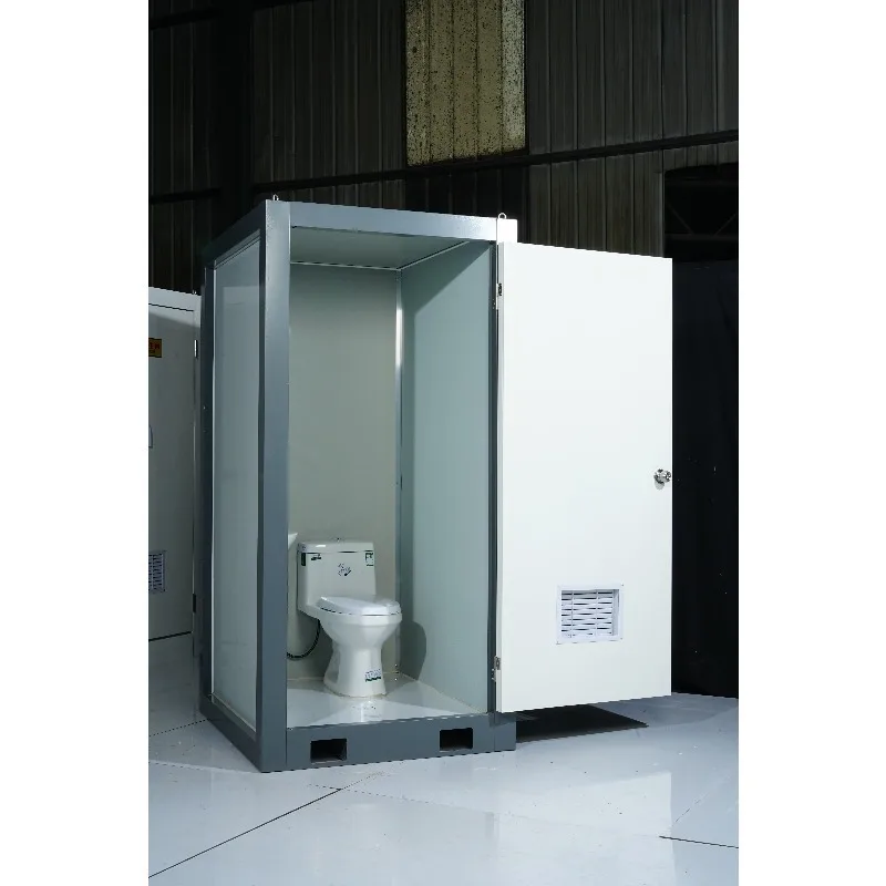 Movable Simple Bathroom Portable Container Portable Toilet  Wc Cabin Toilet Mobile Public Outdoor for Camp - view 2