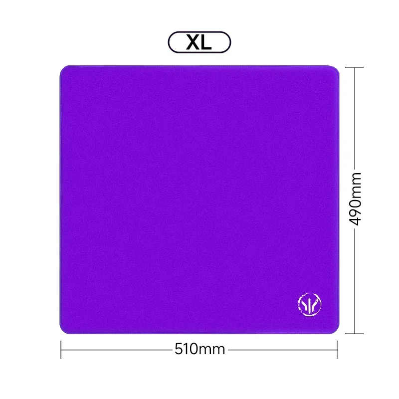 Imagem -06 - Wanling-wlmouse Pad Roxo Gaming Mousepad Durável Suave pc Gamer E-sport Desk Mat Laptops 490x420x4 mm 510x490x4 mm