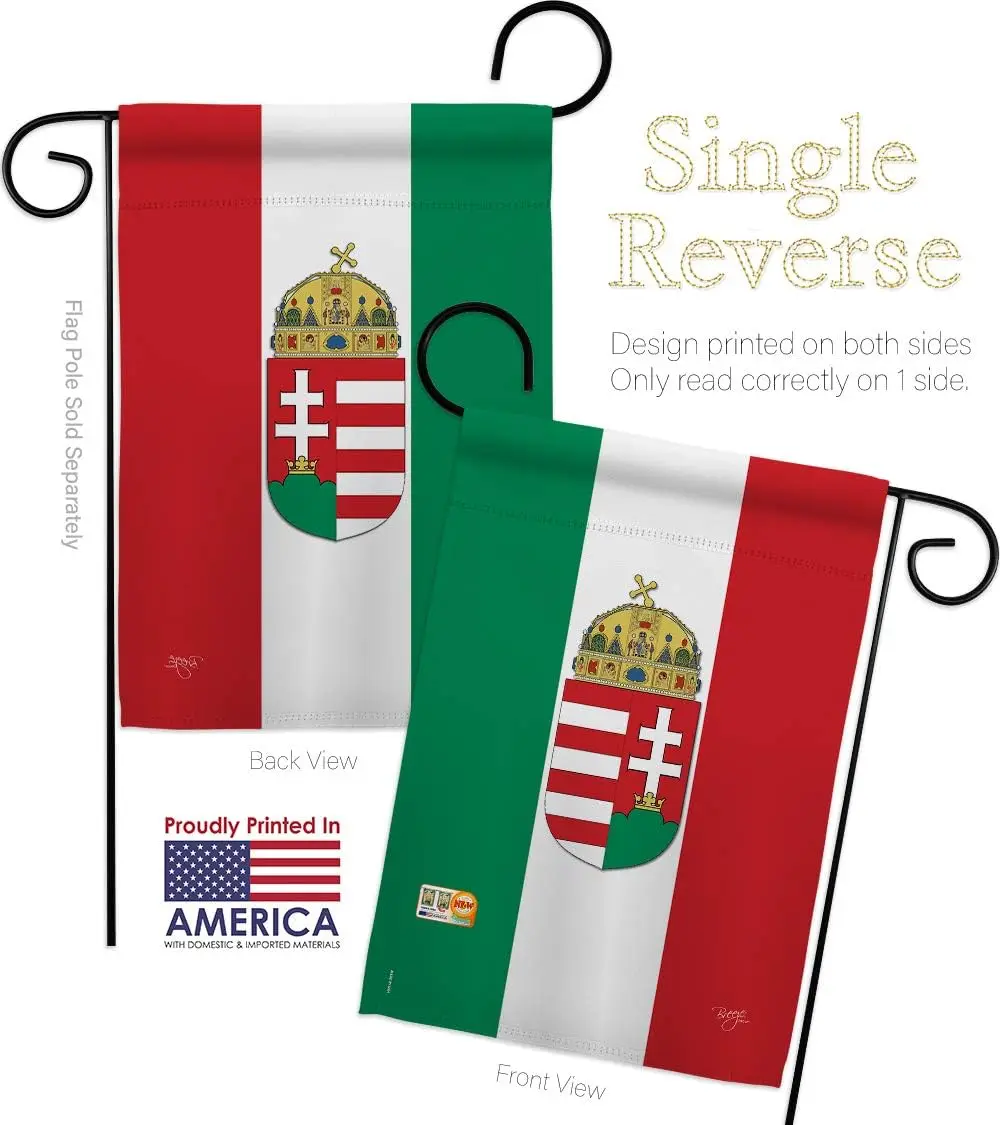 Nationality Hungary Garden Flag Regional Nation International World Country Particular Area Small Decorative Gift Yard House Ban