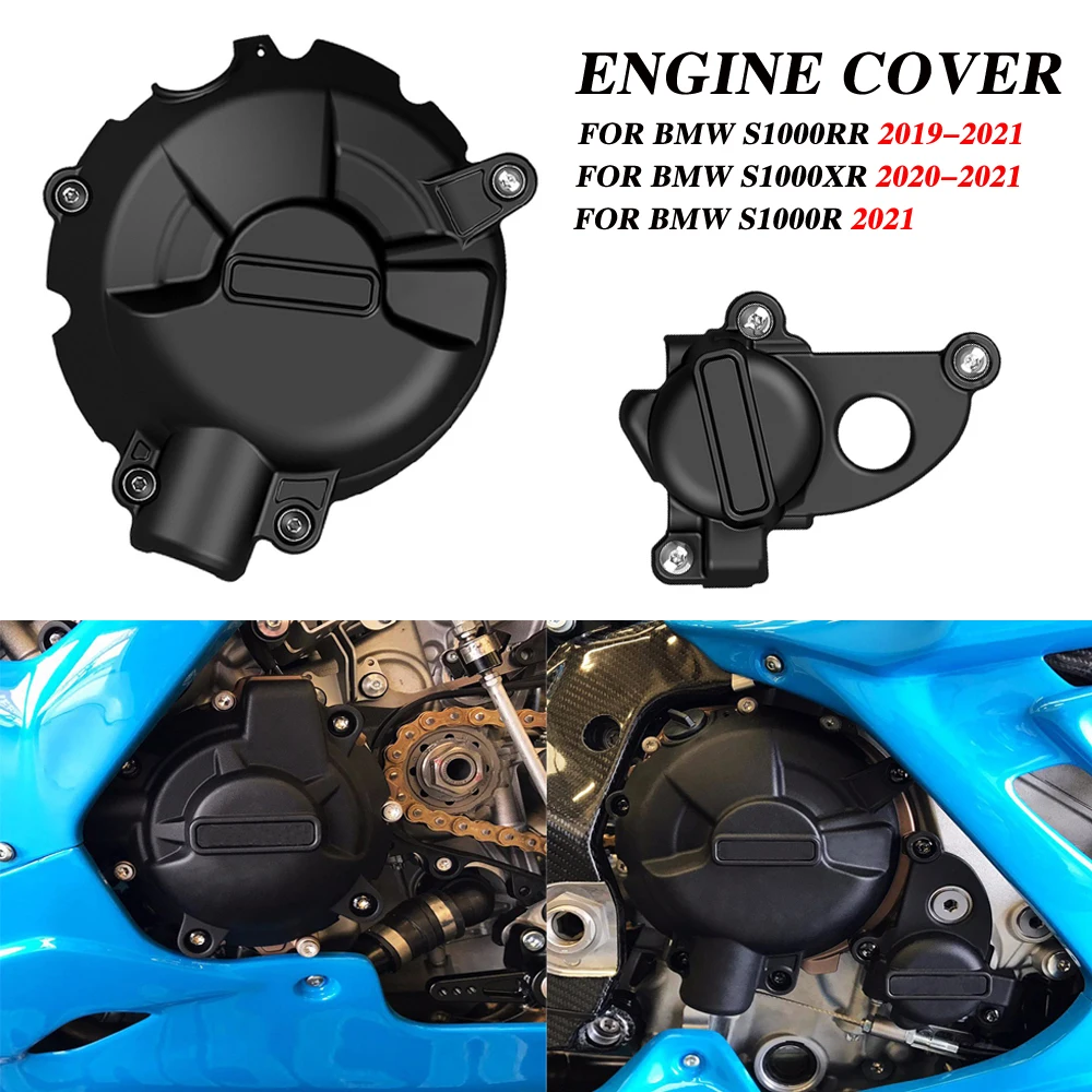 

New Motorcycles Engine Cover Protection For BMW S1000RR 2019 2020 2021 S1000XR 2020 2021 S1000R 2021 Engine Covers Protectors