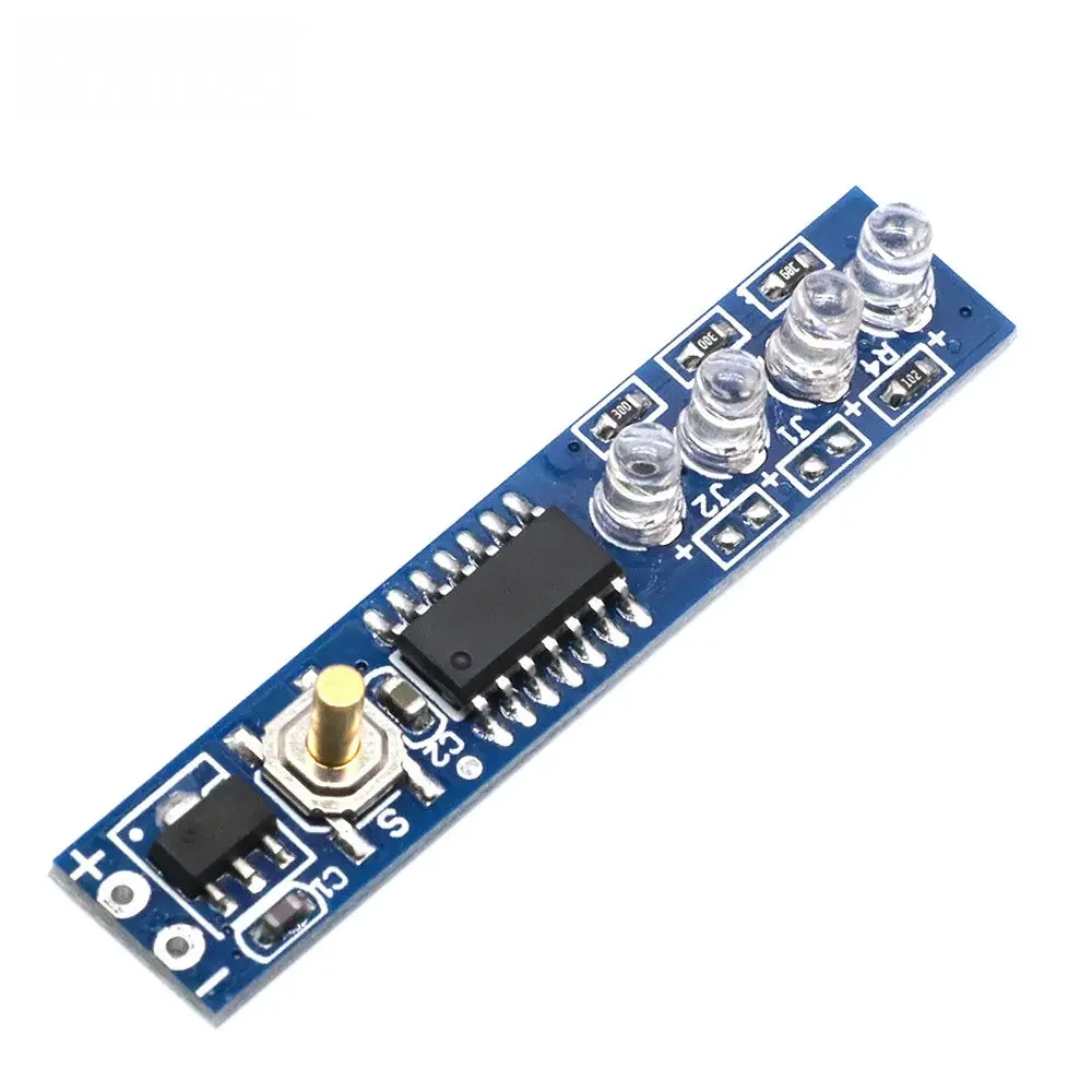 1S/2S/3S/4S Lithium Battery Capacity Indicator LED Display Board Power Level Indicator For 18650 Lithium Battery DIY