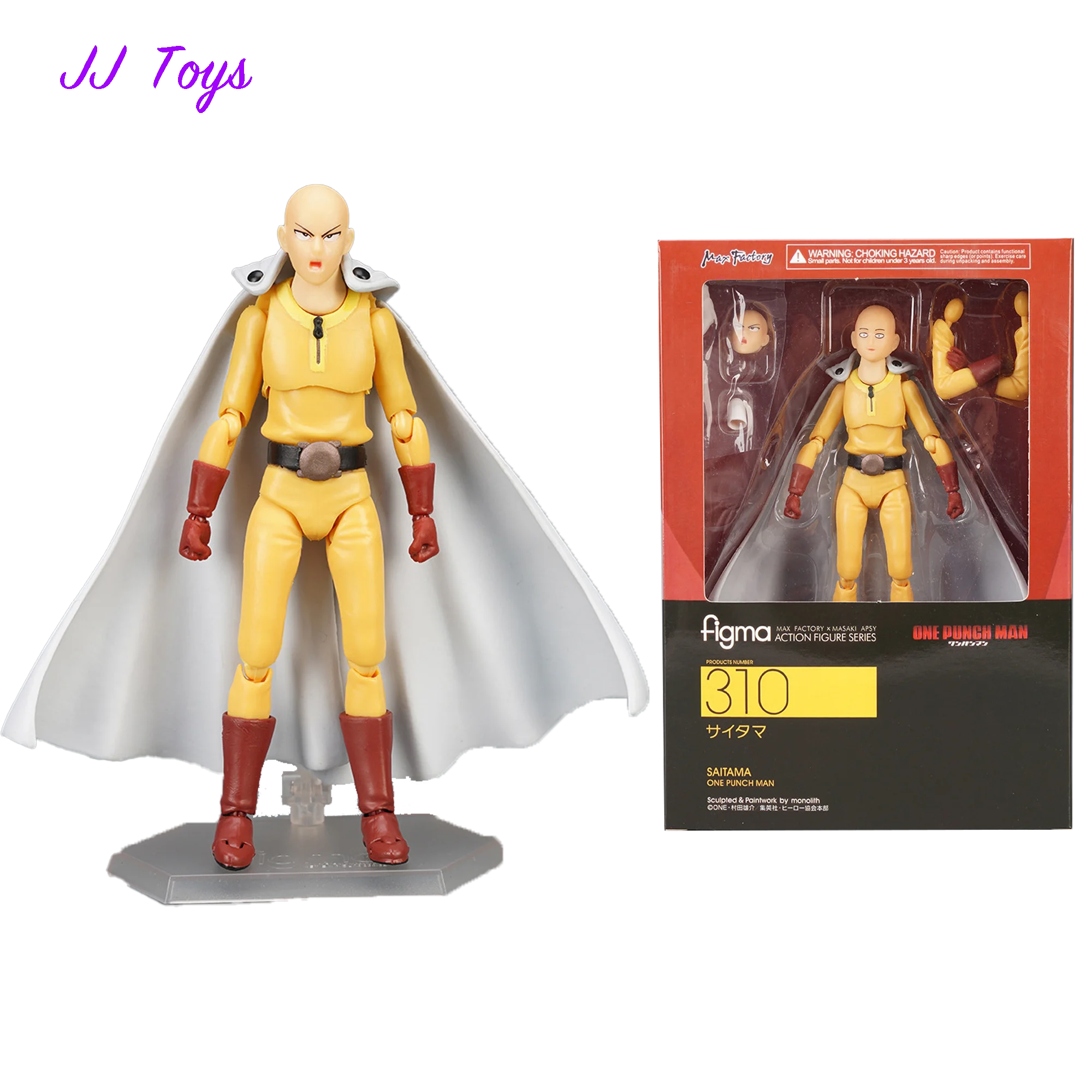

16cm One Punch Man Figma 310 Anime Figures Saitama Action Figure Statue Model Doll Collection Toys Gifts