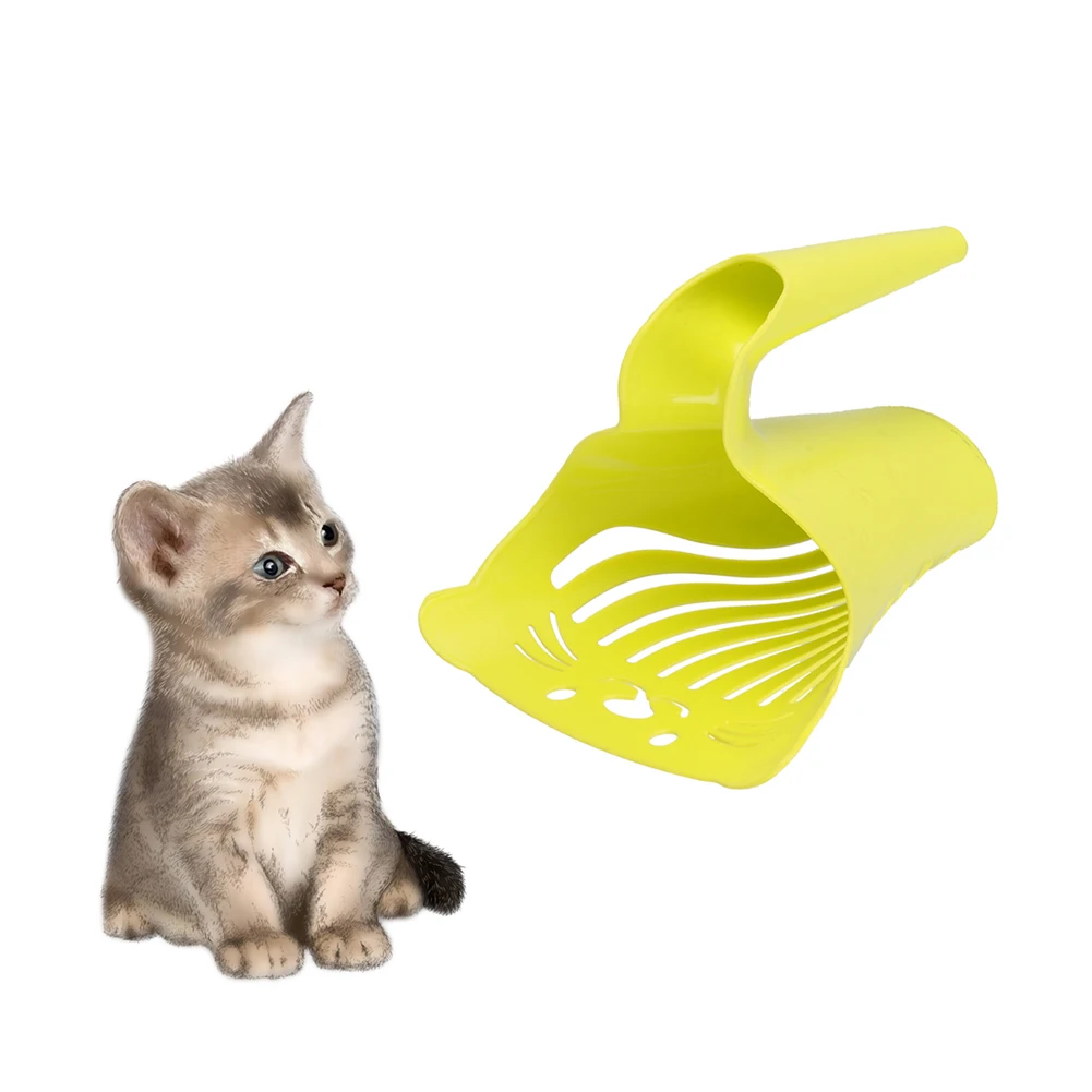 1 Pc Cat Litter Shovel Vertical Pet Cleaning Tool Sieve Cat Litter Cleaning Products Cleaning Feces Pet Cleaning Supplies