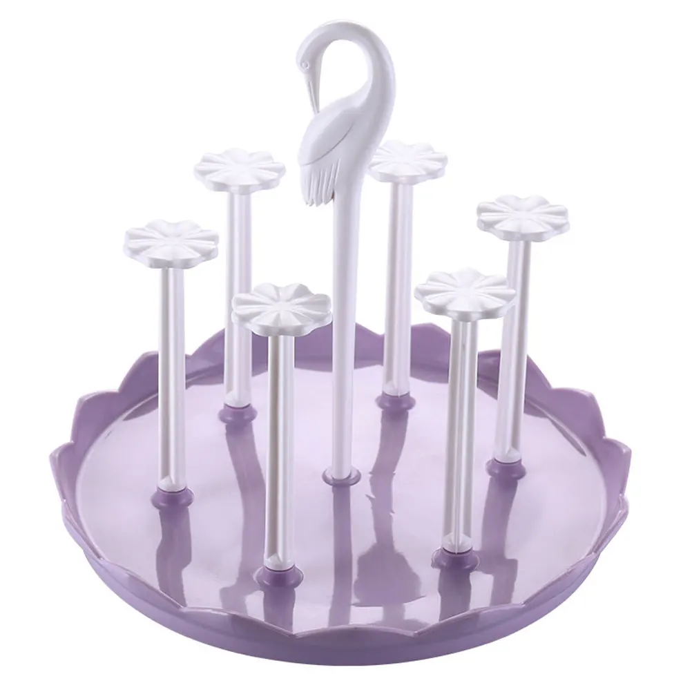 

Держатель для слива, кухонный стеллаж для домашнего хранения, вращающаяся полка для воды, полипропиленовая полка, прочный, практичный, легкий доступ, вентиляция