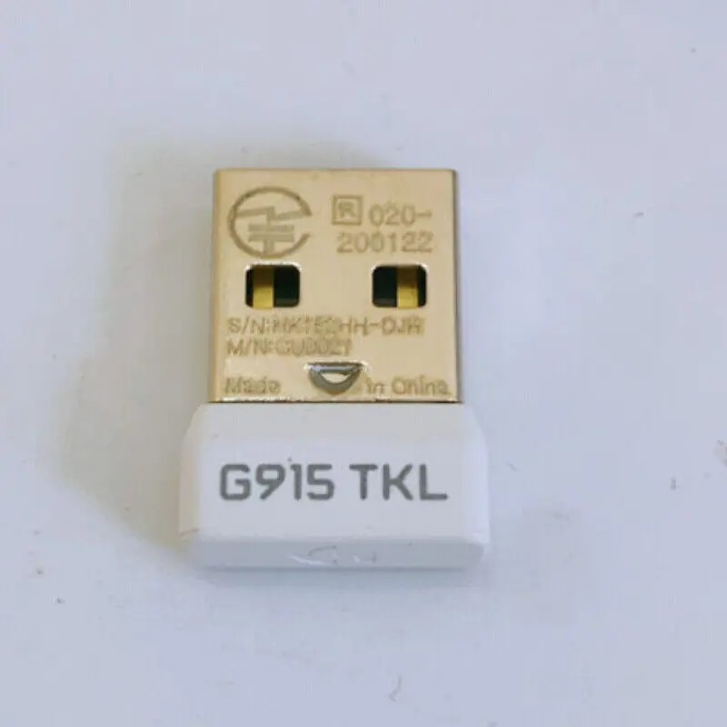 USB Dongle Receiver Adapter for Logitech G915TKL WHITE