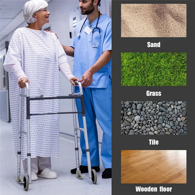 

Walker Ski Glides, 4 Pieces Heavy Duty Walker Glides Walker Feet Accessories Walker Glide Skis For 1 1/8 Inch Tubes Tool-Y46A