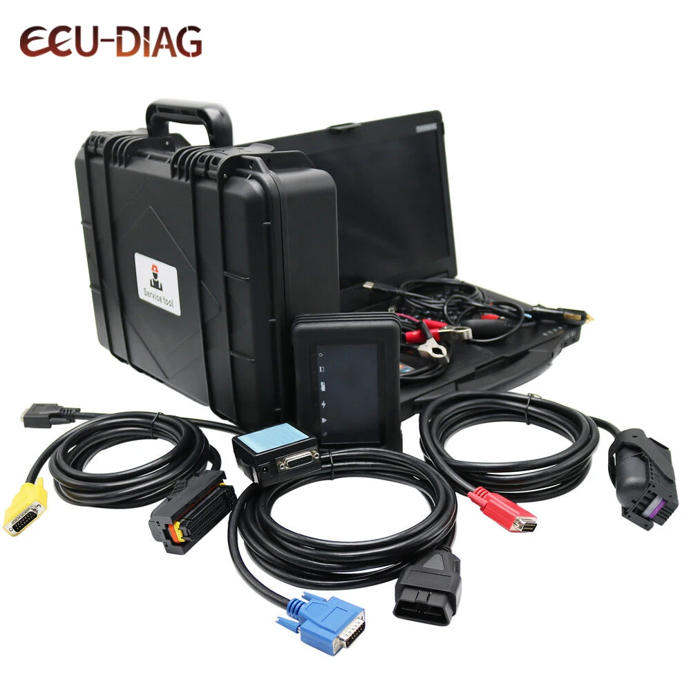 Truck Diagnostic Tool Heavy Duty OBD2 Fault Scanner Diesel Engine Tester E IDSS G IDSS Software MX2 TW 1.0 for Isuzu