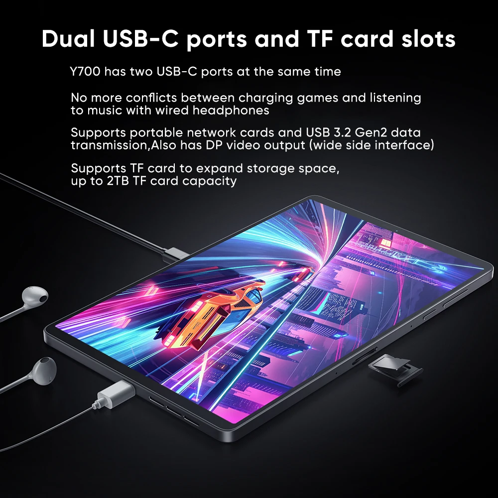 레노버 Legion Y700 4세대 8.8인치 e스포츠 스크린 게이밍 태블릿 스냅드래곤 8 엘리트 안드로이드 WIFI 3040*1904 165Hz 7600mAh