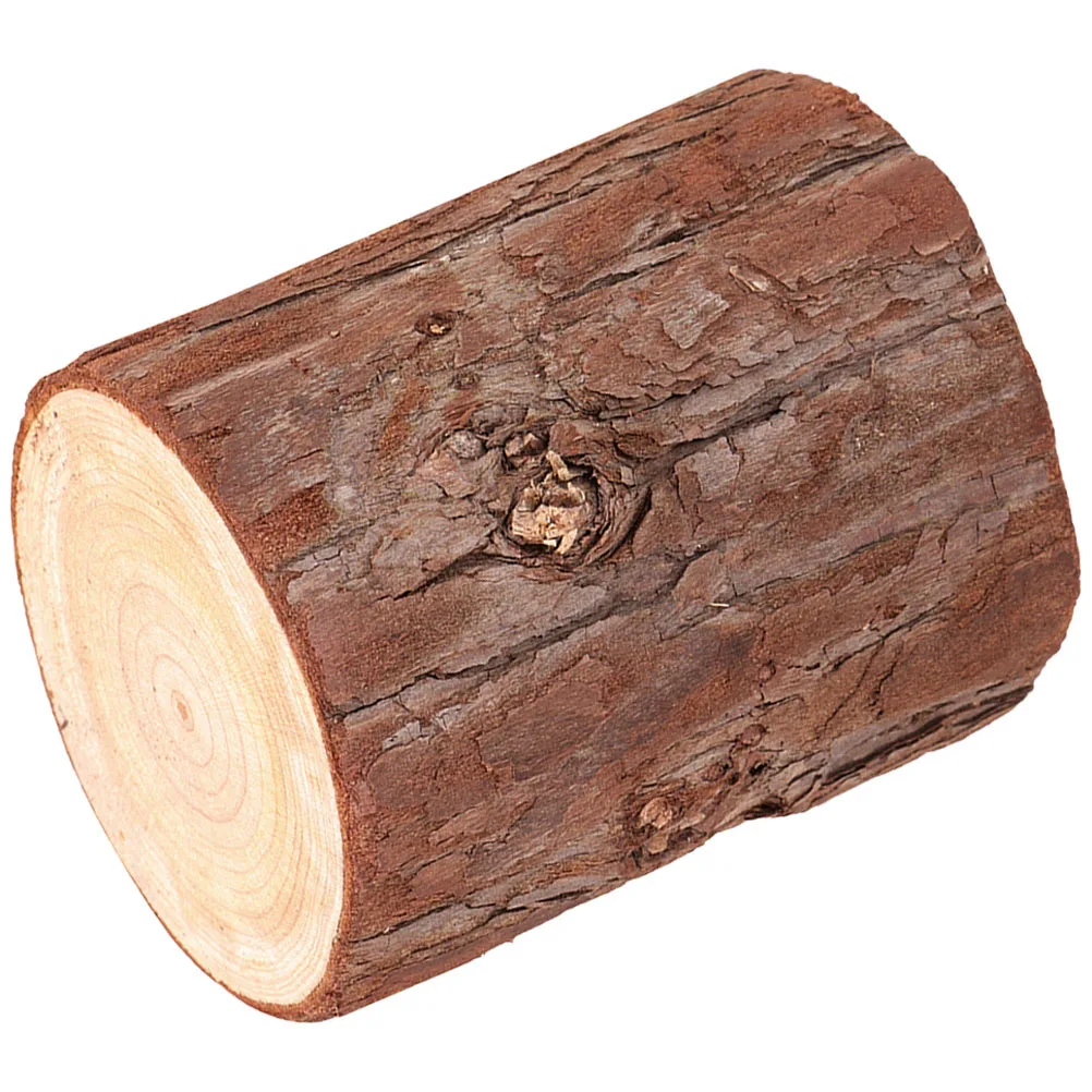

Wooden Stump Candlestick Holder Premium Material Tealight Stand Rustic Home Decoration Gift Wooden Stump Holder