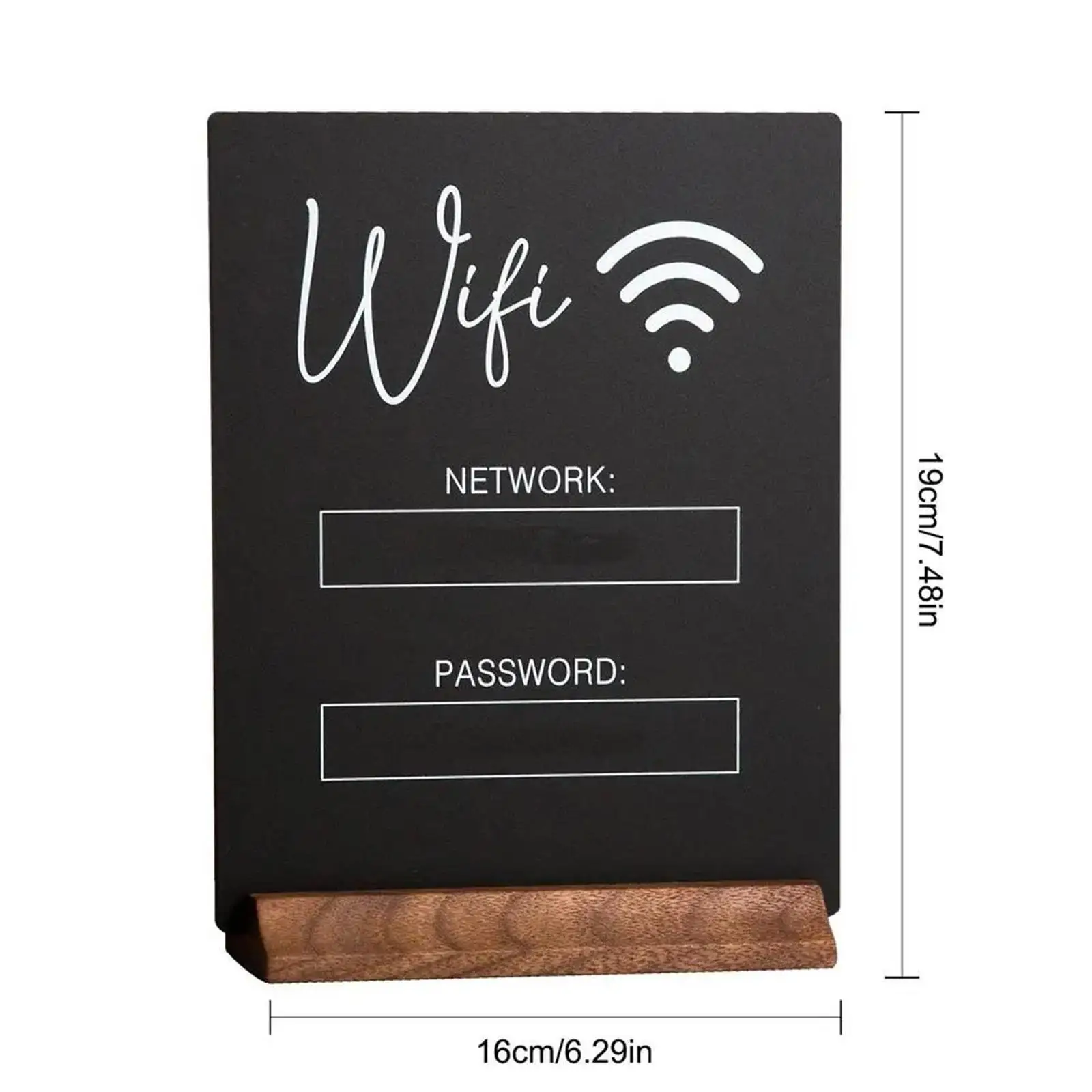 قطعة مركزية لعلامة WiFi لطاولات القهوة التجارية للاستقبال