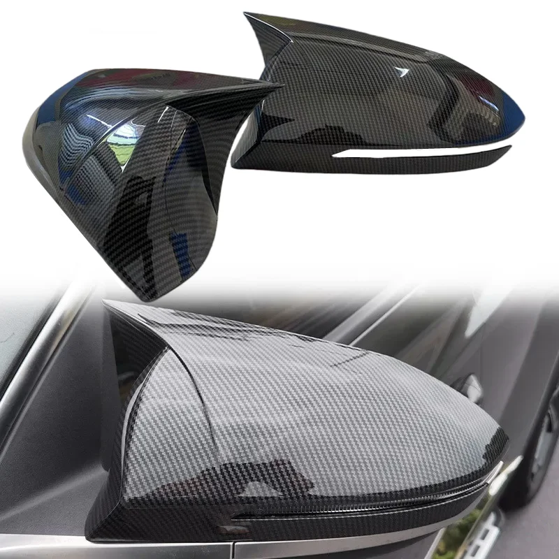 

OX Horn Side Wing Mirror Cover Caps for Hyundai Tucson NX4 2021-2023 Rearview Mirror Cover Shell Trim Add on Car Accessories