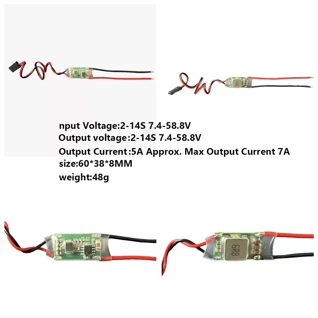 JMT RC 3A U-BEC UBEC 2-6S Eingang: 5-23V Ausgang: 3A, 5V+ FS – Detail 7