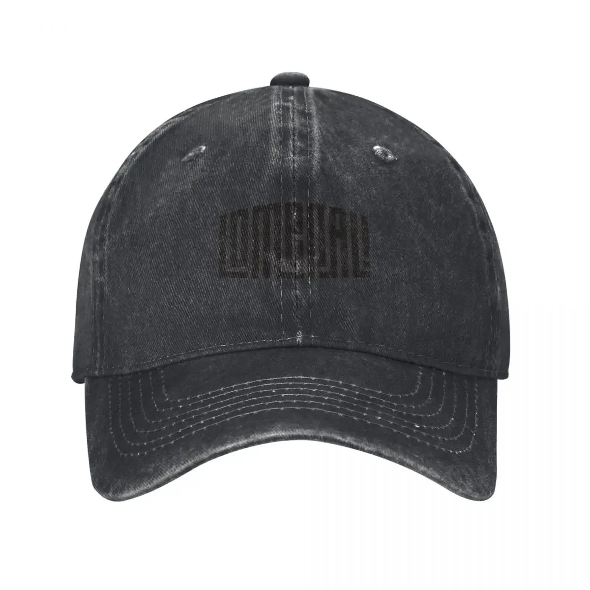 Lomepal black writing Baseball Cap Fashion Beach Hood derby hat Hat Man Luxury Girl Men's