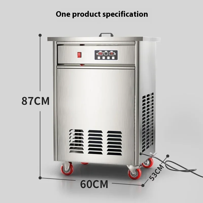 آلة تخزين سلسلة المصاصة والزبادي والفواكه المصنوعة يدويًا، آلة صنع المصاصة التجارية الجديدة #3