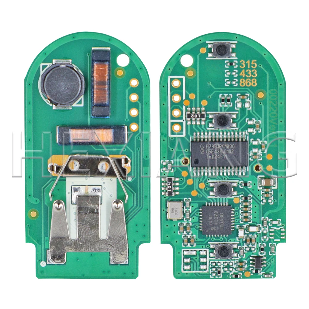 HE ID49 315/434MHz PCF7945/PCF7953P Proximity Smart Car Remote Key For BMW MINI Cooper Countryman Clubman F54 F55 FEM System