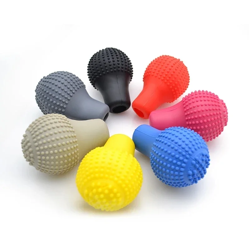 New Car Auto Manual Silicone Shift Gear Head Knob Cover Handbrake Hand Brake Covers Sleeve Case Skin Protector Car Styling