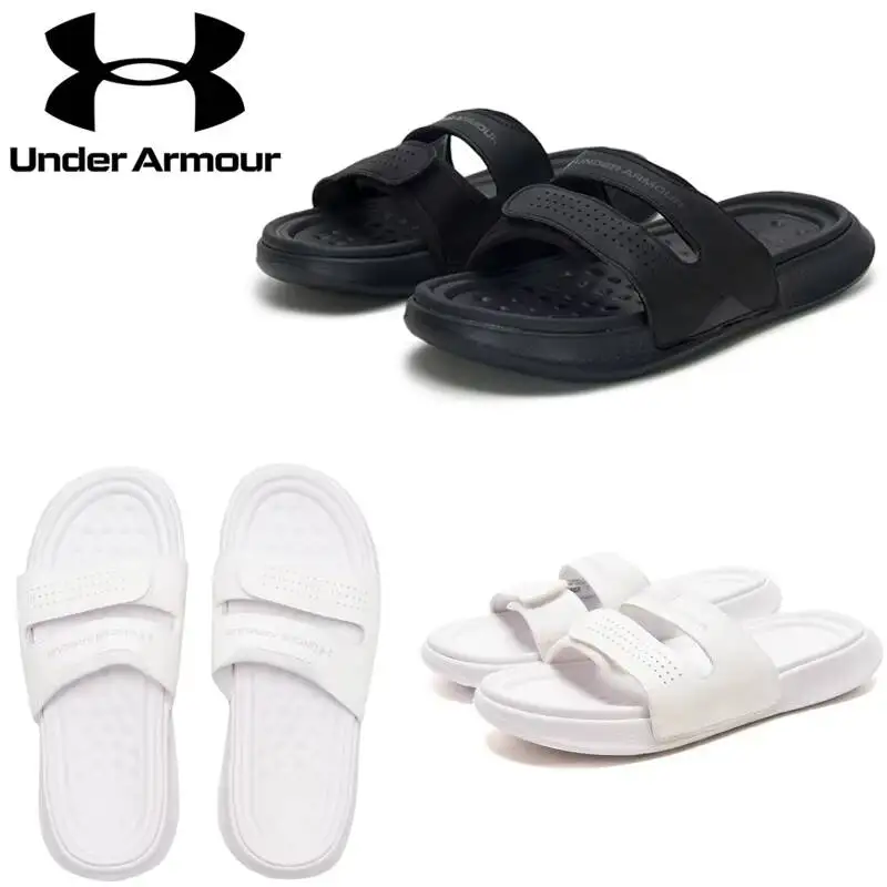 New Under Armour Womens Sport Lifestyle Slides 3025045-001/101 Soft Lining Durable Athletic Sandals