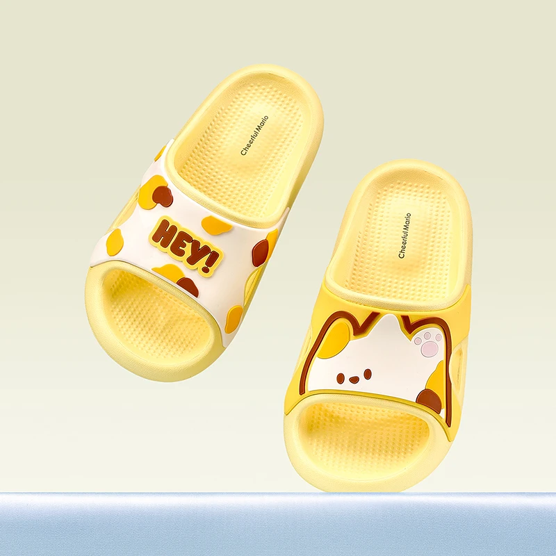 

Детские домашние тапочки Cheerful Mario Summer с милыми мультяшными рисунками для дома и ванной комнаты