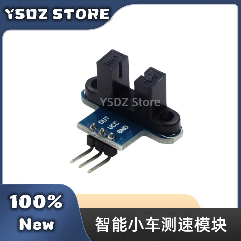 5~10PCS/LOT Digital IR Infrared Slotted Optical Speed Measuring Sensor Detection Optocoupler Module for Smart Car Motor Test
