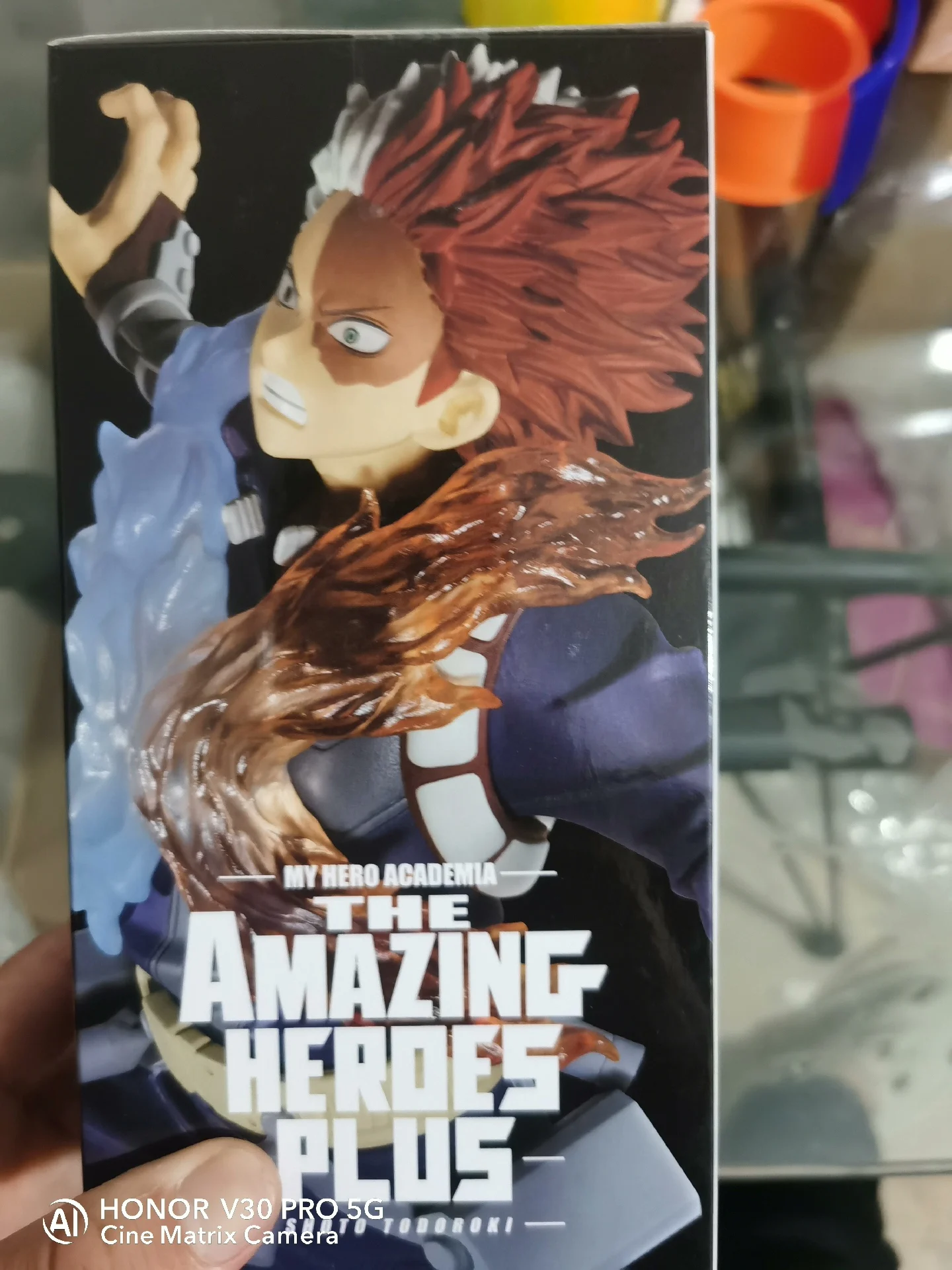 In Stock Banpresto My Hero Academia THE AMAZING HEROES PLUS Shoto Todoroki PVC 12CM Anime Action Figures Model Collection Toy