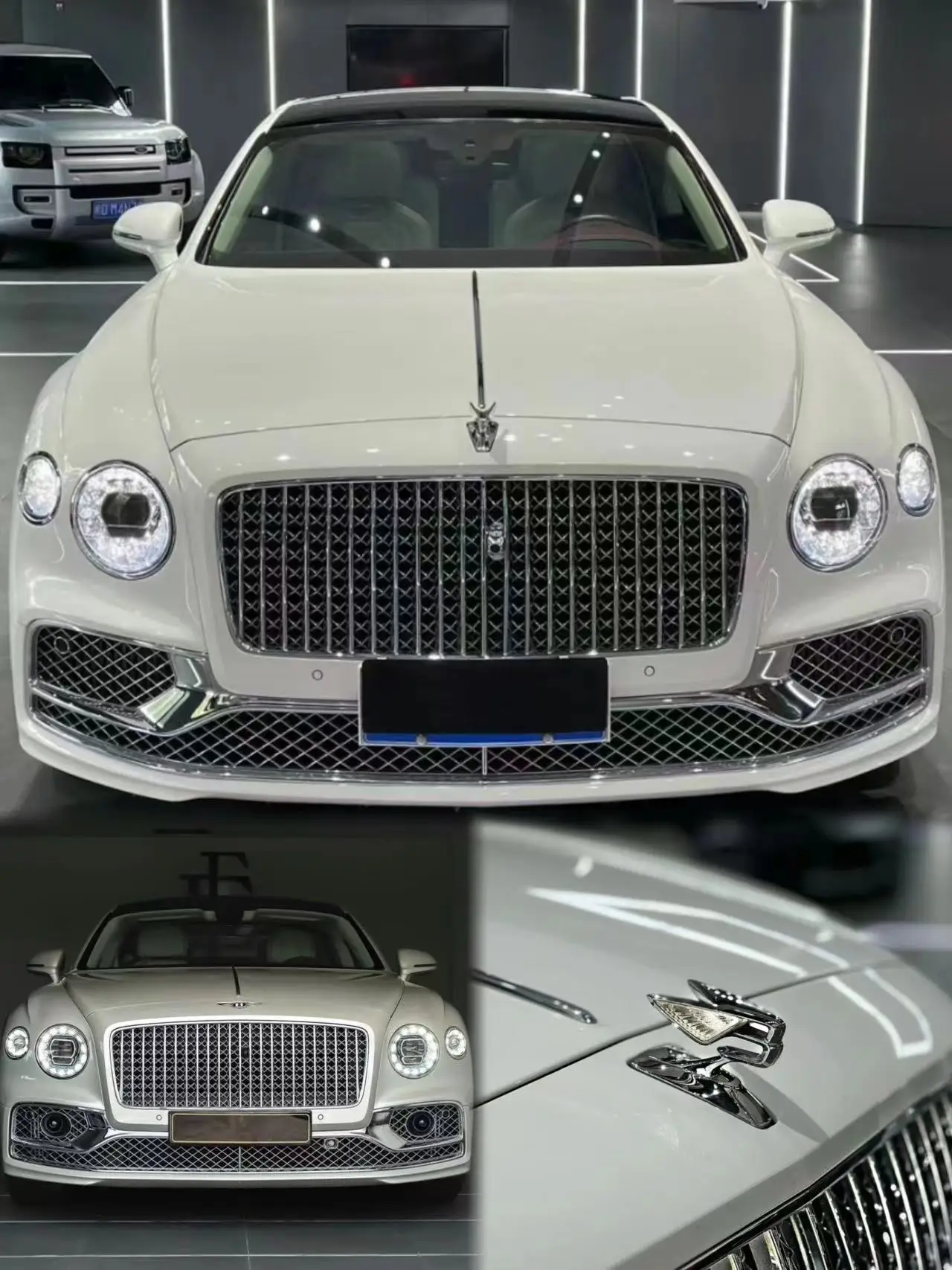 مصنع الساخن بيع Bentley Flying Spur المنخفضة نهاية ترقية الراقية شعار ترقية مرتفعة شعار قطع غيار السيارات