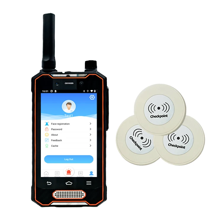 2026unique 4G Android Security Equipments Face Recognition Guard Patrol Nfc Guard Patrol System