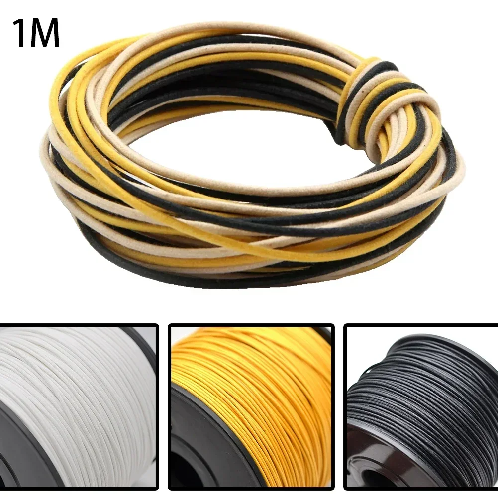 1Meter Guitar Wire Cloth PushBack Guitar Wire Celanese Inner Braid For Guitar Wiring Projects Guitar Customization