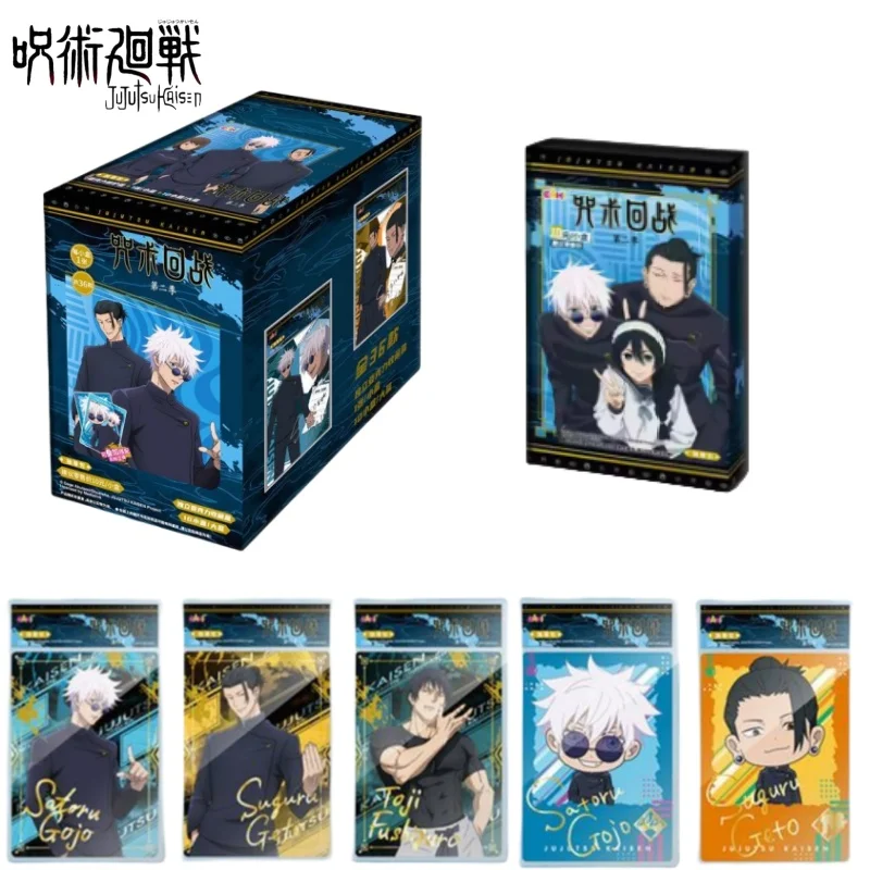 

Jujutsu Kaisen Card Polaroid Acrylic Photo Card Gojo Satoru Geto Fushiguro Shinobu Anime Collection Toy Gift Original box