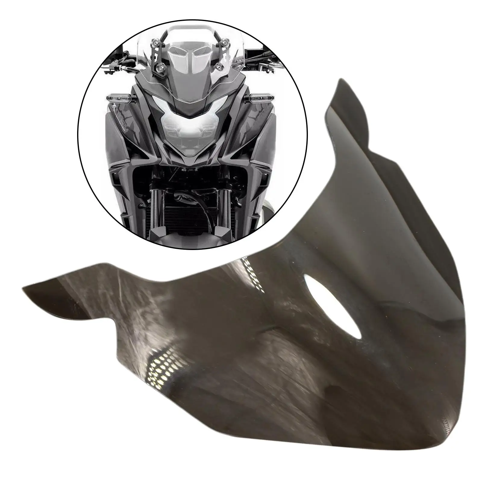 

Motorcycle Headlight Screen Guard Protector Acrylic Windshield for Honda CB500X CBR650F CB650F 2017-2019