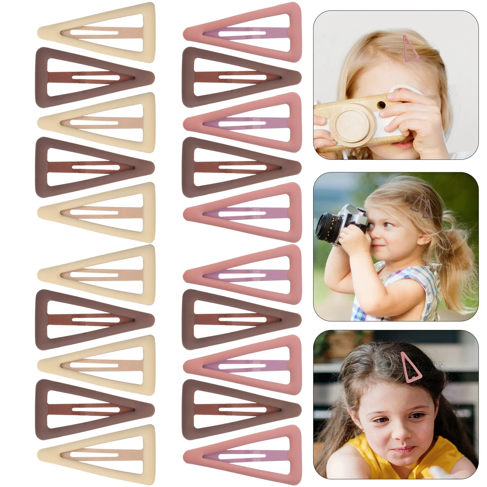 

20Pcs Hair Clips Hair Accessories Exquisite Decorative Bobby Pins Bright Set for Birthdays Parties Daily