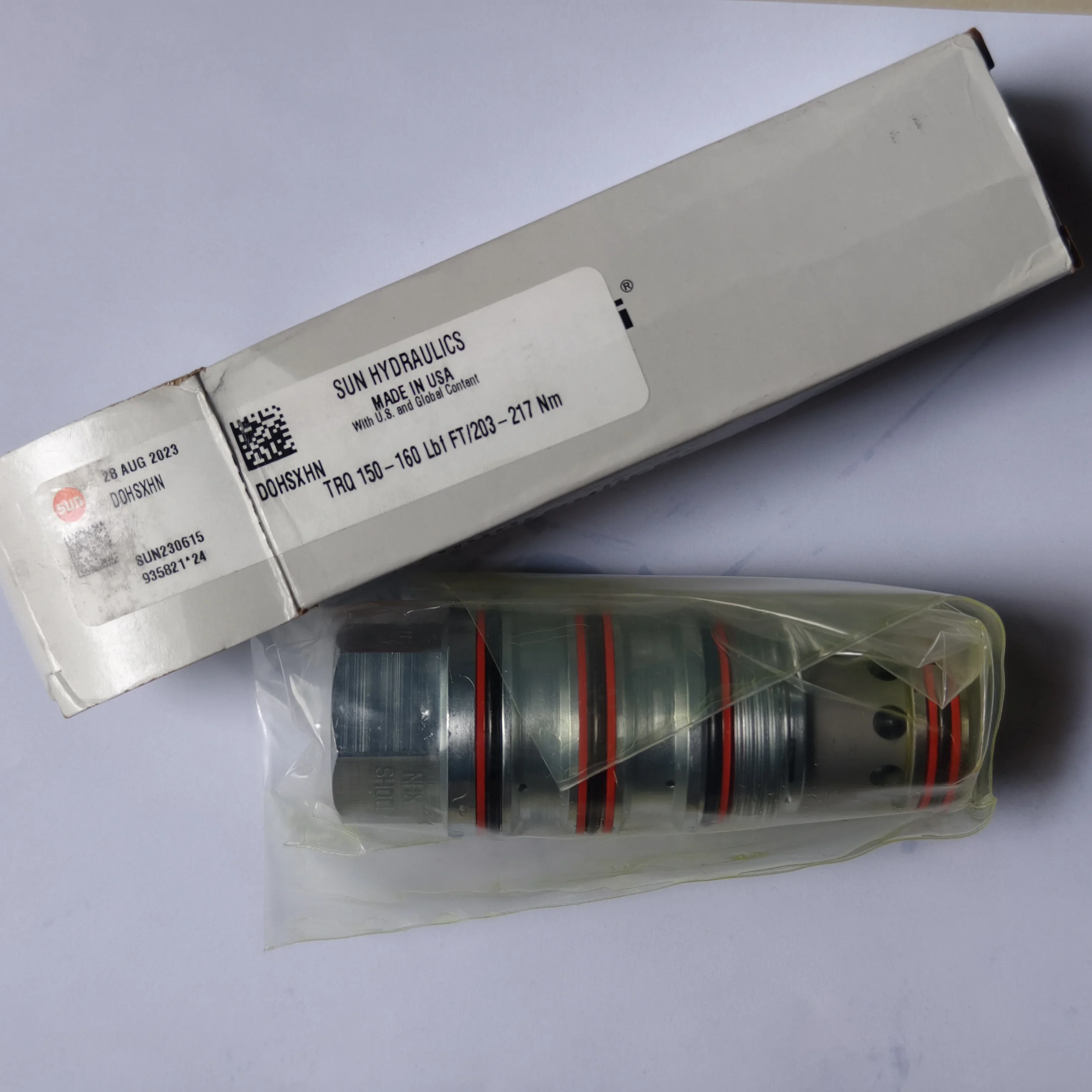 SUN Hydraulics Origin Hydraulic Valves DOHSXHN Accumulator Sense Pump Unload Valve Check Quality