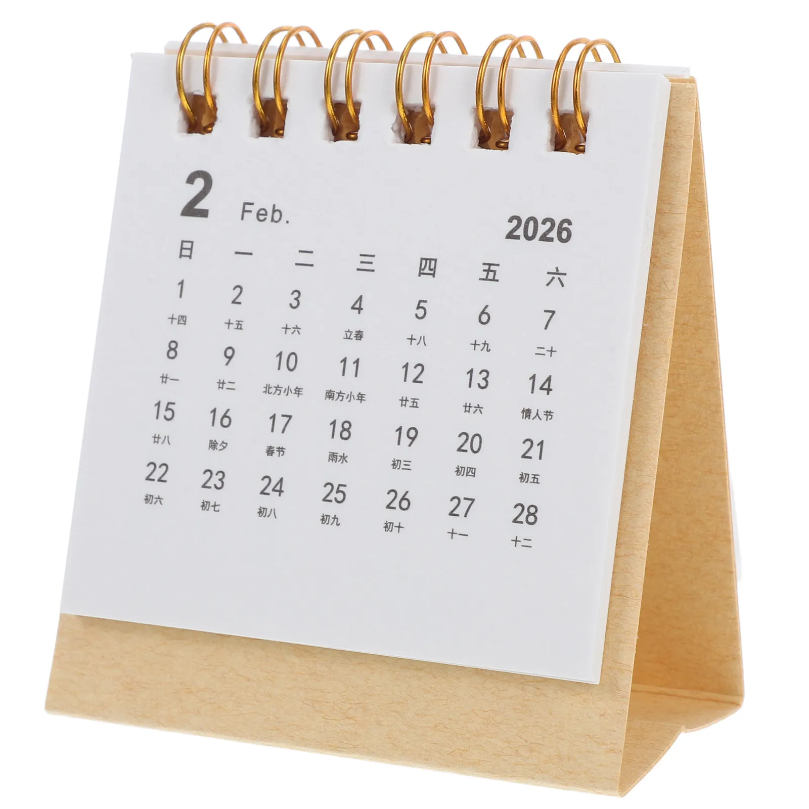 

Mini Desk Calendar 2026 Small Desktop Tear Off Pages Daily Planning Minimalist Office School Desk Organizer Small Calendar Paper