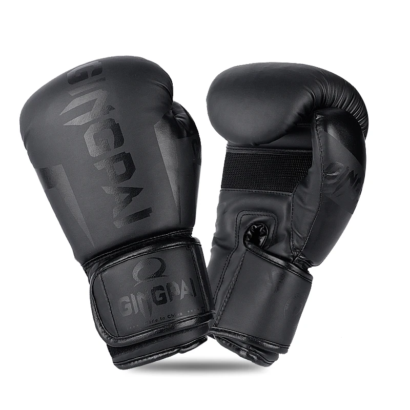 Thickened Adult Boxing Gloves Sanda Professional Competition Muay for Training Sandbag Fighting Taekwondo