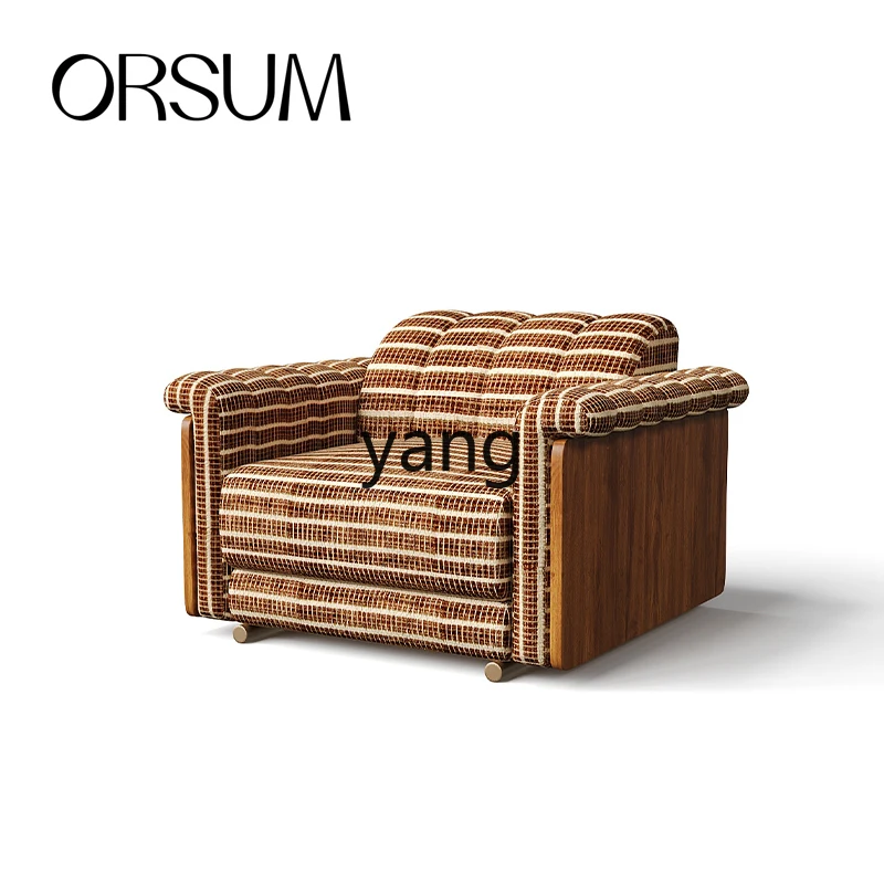 Yjq Original Medieval Retro Balcony Living Room Bedroom Villa Decoration Leisure Single-Seat Sofa Chair