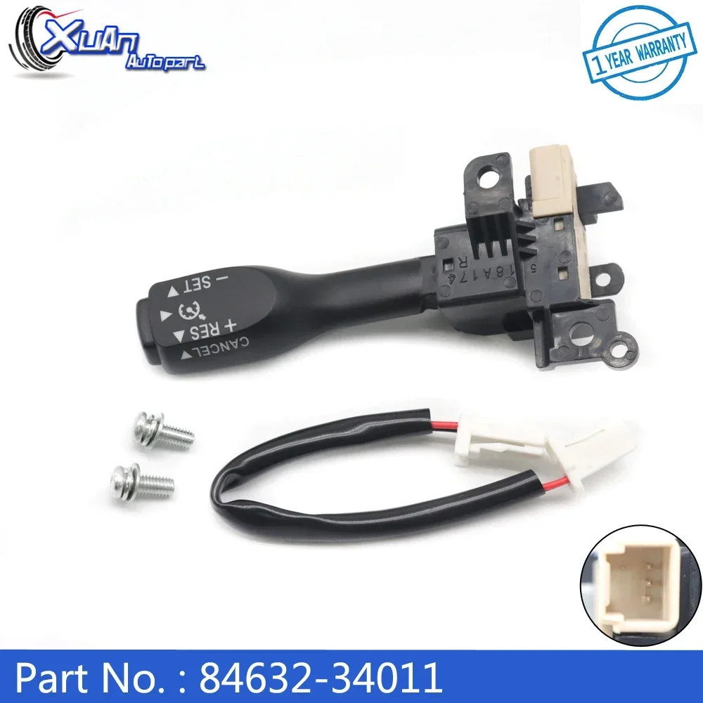 Переключатель круиз-контроля на рулевом колесе 84632-34011 для Toyota Camry Corolla Tundra RAV4 Lexus Highlander Tacoma 4Runner Фото №3