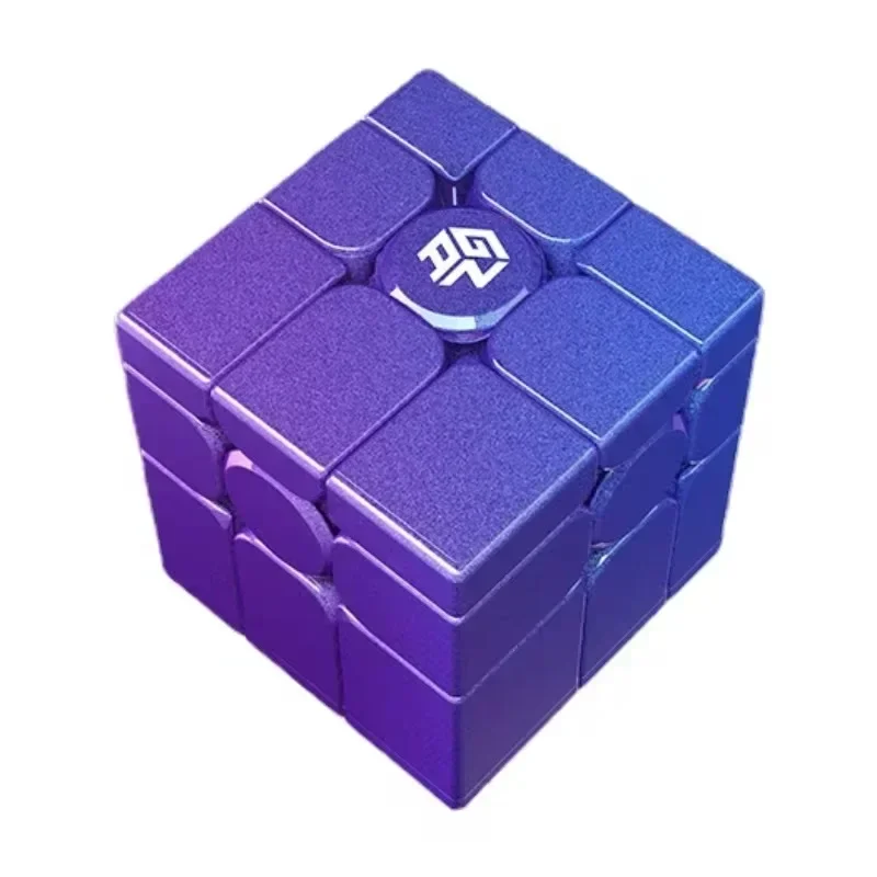 [MeowCube] Gan Mirror M Purple UV Cube Magnetic Magic Speed Cube Hands-on Professional Cast Coated Gan Mirror M Red Fidget Toys