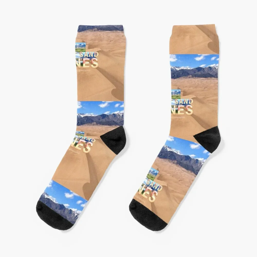 

Great Sand Dunes National Park Socks floor Argentina anti slip football Socks Women Men's