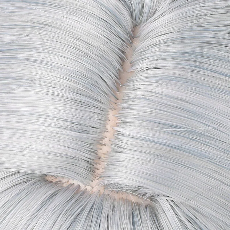 Honkai:Star Rail Sunday Cosplay Wig 52cm Gray Blue Gradient Hair Anime HSR Cosplay Heat Resistant Synthetic Wigs