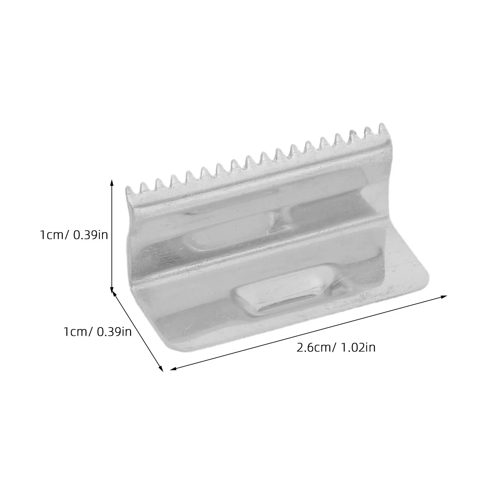 10Pcs Tape Dispenser Blade Cutter Replacement Heavy Duty Metal Cutting Blades for Office Commercial Adhesive Tape Dispenser - view 5
