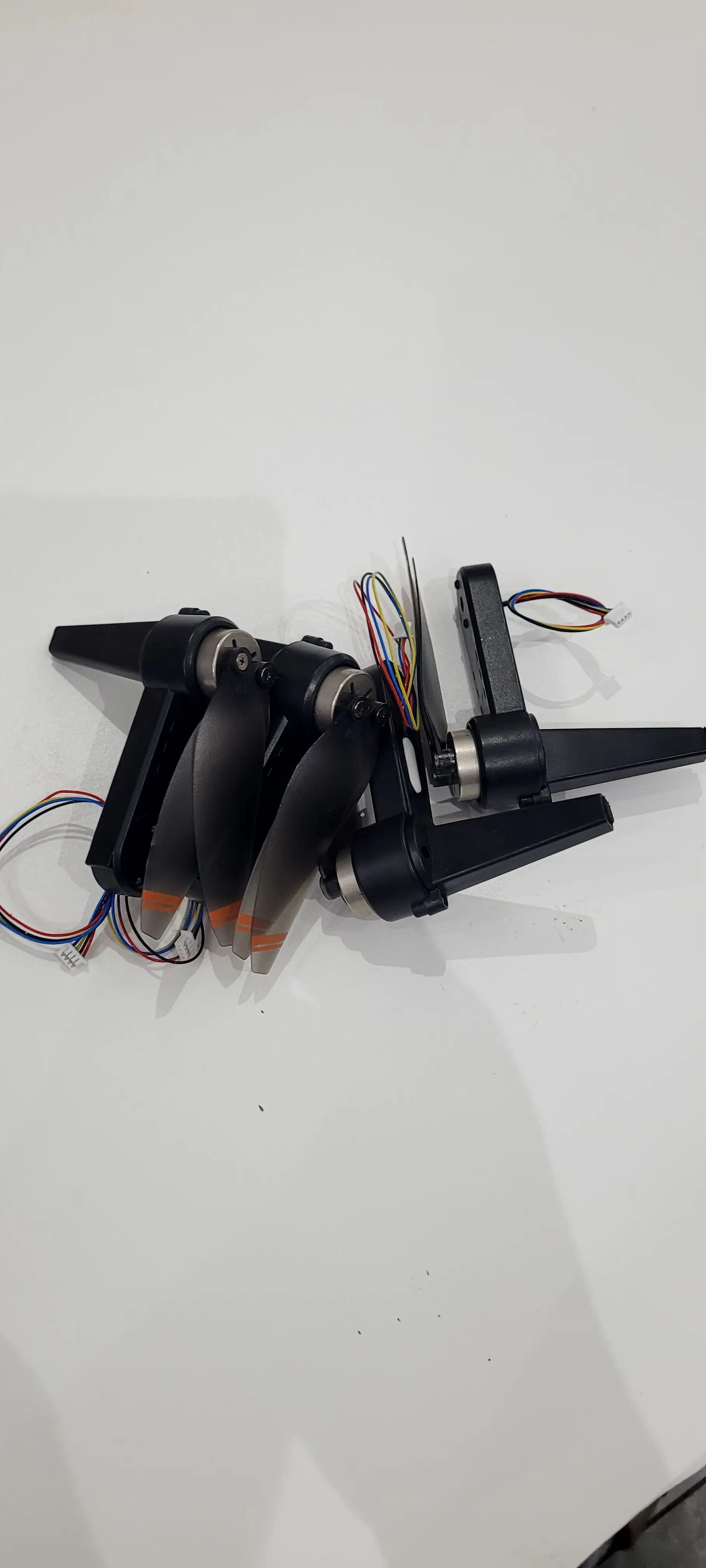 A14 PRO MAX Drone Original Motor Arm Spare Part Front / Rear Arm with Brushless Engine and Blade DIY Accessory