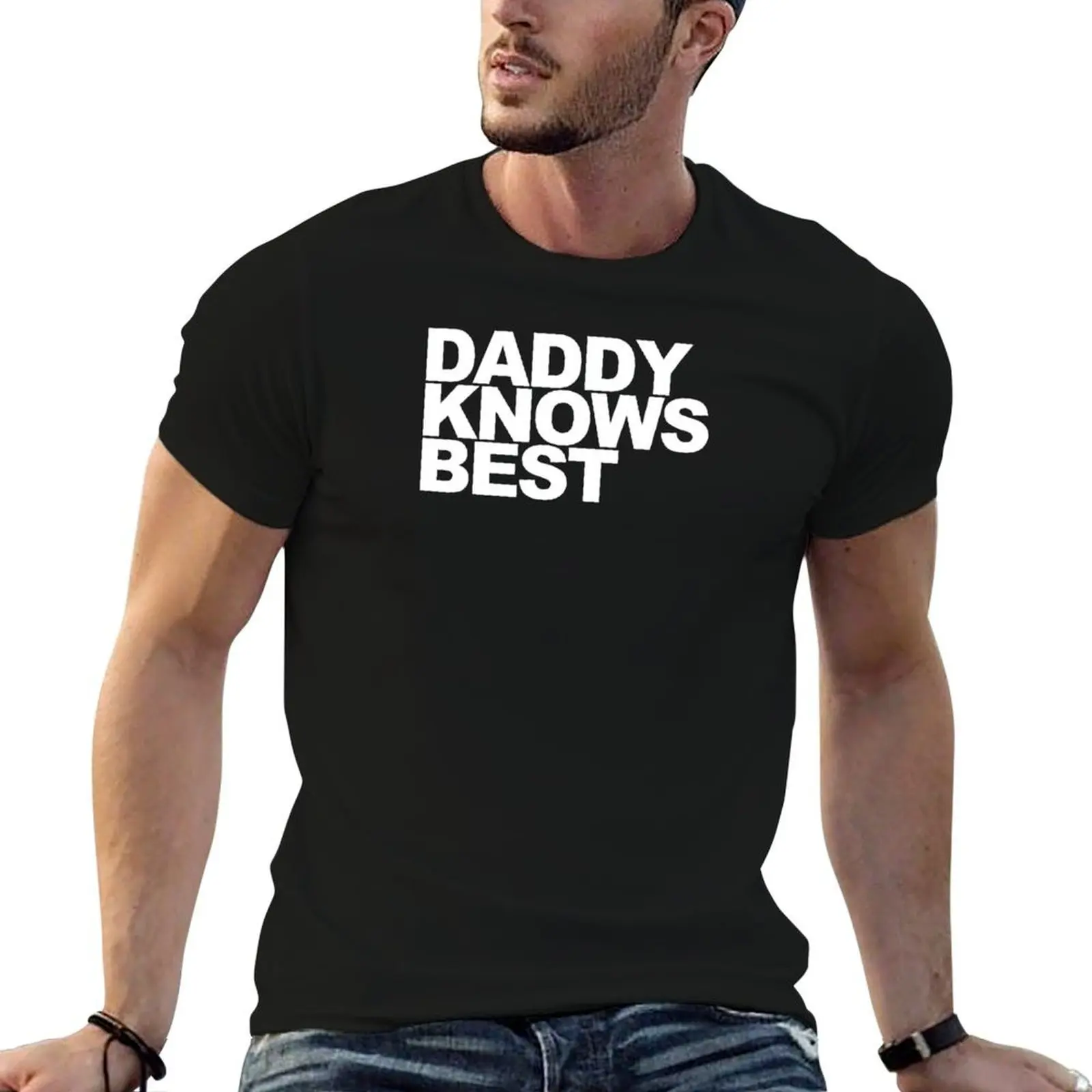 Daddy Knows Best T-Shirt T-shirt de sport grande taille pour la gym