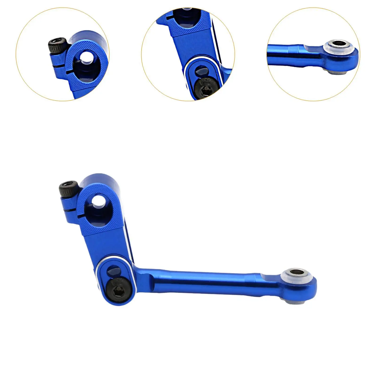 1/7 25T ステアリングサーボアーム、RC ステアリングサーボリンク、RC カープッシュロッドサーボアーム用