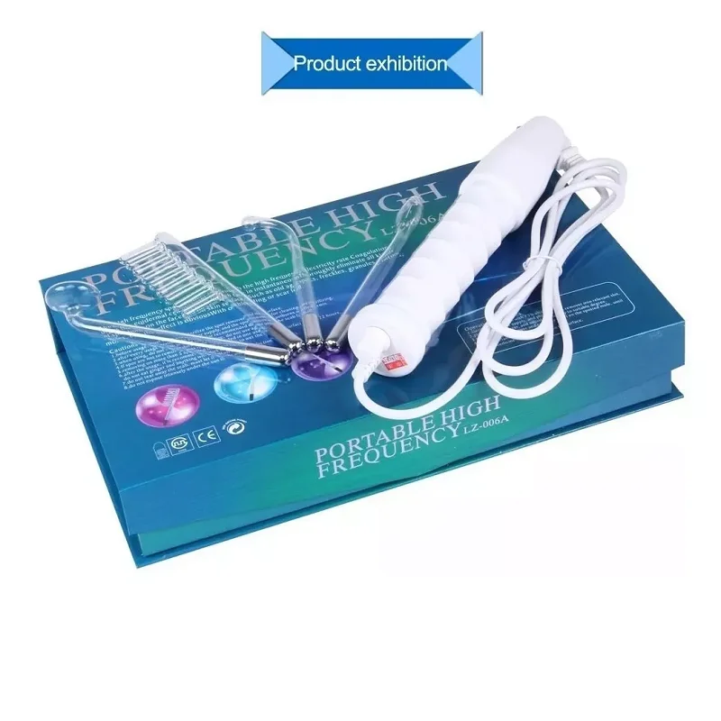 4in1 Handheld High-Frequency Wave Skincare And Beauty Device With Neon Light Electrode Tube For Vibrant Smooth And Elastic Skin - Image 5
