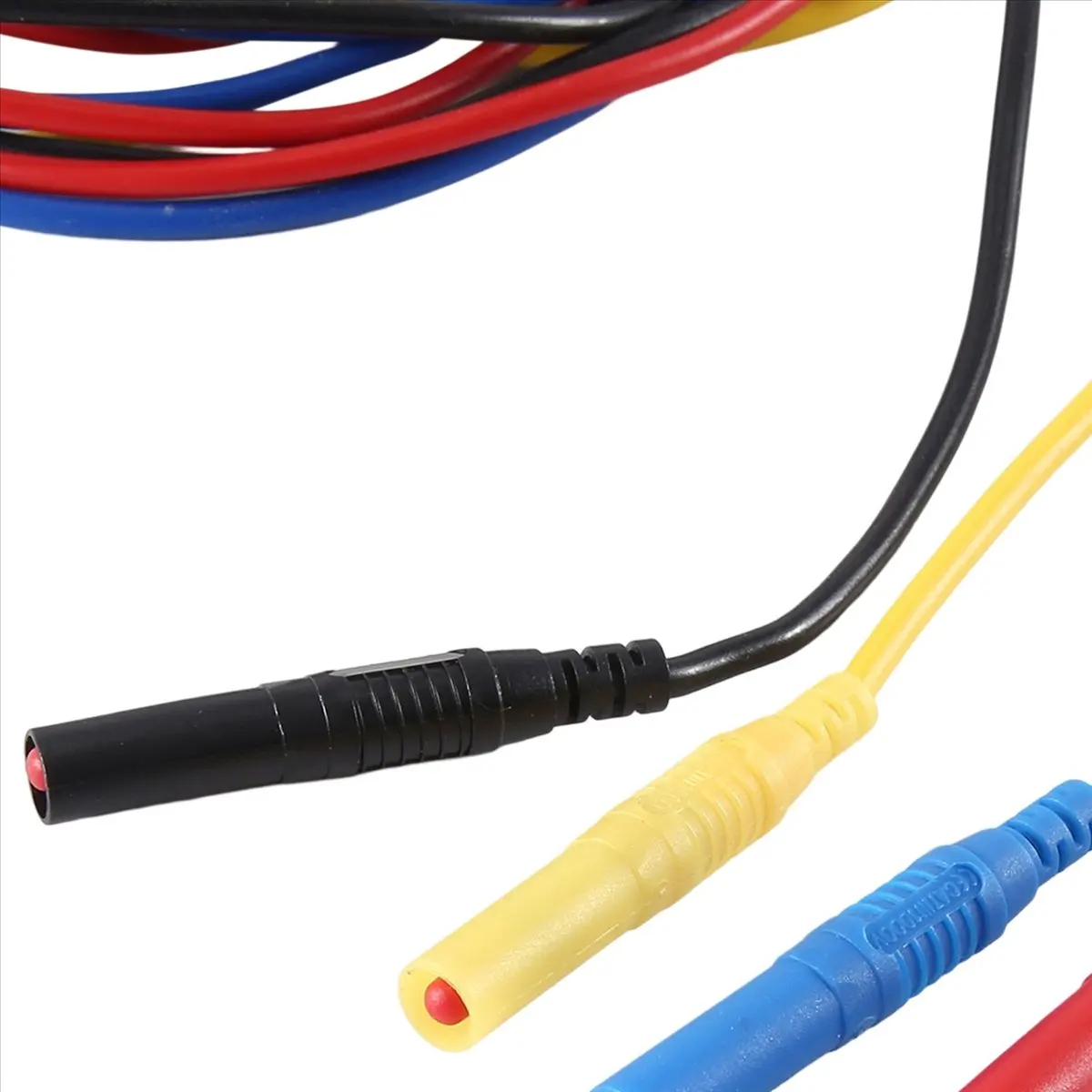 

*ONE DAY TL320, длина 2,0 метра, высокое качество, гибкие силиконовые измерительные провода 13AWG, 4 мм, прямая вилка с обоих концах