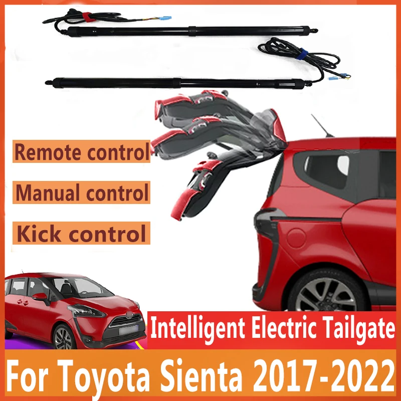 

Для Toyota Sienta 2017-2022 электрическая задняя дверь Управление приводом багажника автоматическое открывание багажника задняя дверь Power Gate