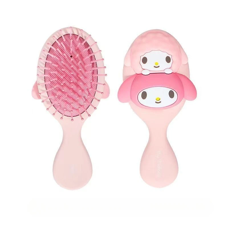 Sanrio authentic authorized Melody bangs broken hair finishing artifact multi-functional portable cartoon air cushion comb