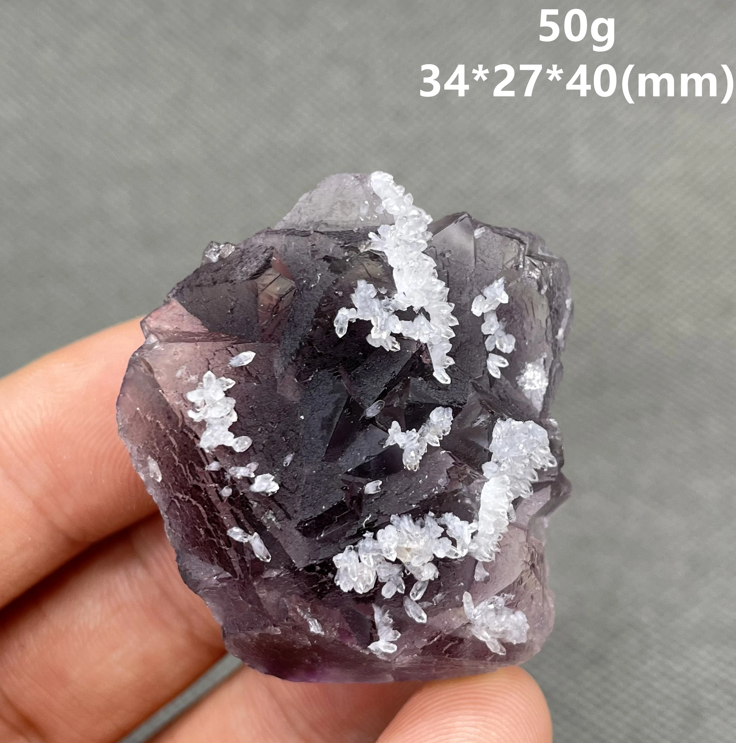 NEW! 100% Natural JIANGXI octahedron fluorite clusters mineral specimens Stones and crystals