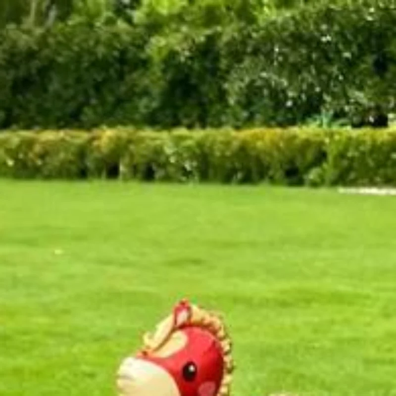 

4D Cartoon Foil Balloons Elephant Stand Walking Balloon Wheel Accessories With Wheel For Kids Birthday Party Decoration