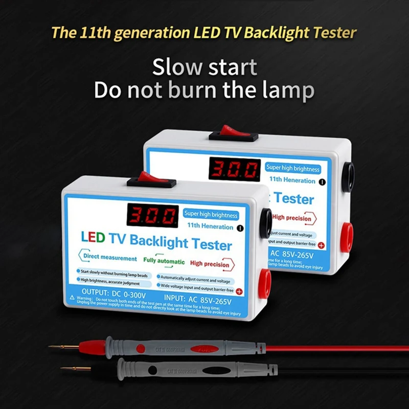 Testador de luz de fundo de tv led multiuso completo tiras de led ferramenta de teste equipamento de reparo de tv para testador de luz de fundo led